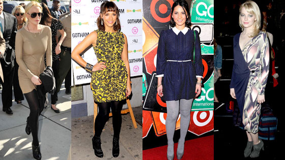Lindsay Lohan, Rashida Jones, Olivia Munn, Emma Stone Lindsay Lohan, Rashida Jones, Olivia Munn, Emma Stone